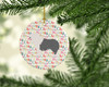 Old English Sheepdog Merry Christmas Ceramic Ornament WDK2021 product image at NuMercy 2