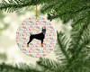 Doberman Pinscher Merry Christmas Ceramic Ornament WDK1797 product image at NuMercy 2