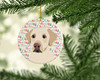 Labrador Retriever Yellow #3 Christmas Ceramic Ornament product image at NuMercy 2