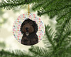 Doodle Chocolate #1 Christmas Ceramic Ornament product image at NuMercy 2