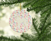 Bedlington Terrier Merry Christmas Ceramic Ornament WDK1936 product image at NuMercy 2