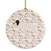 Gascon Saintongeois Merry Christmas Ceramic Ornament product image at NuMercy