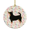 Lancashire Terrier Merry Christmas Ceramic Ornament product image at NuMercy
