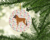 Belgian Tervuren Merry Christmas Ceramic Ornament product image at NuMercy 2