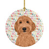 Doodle Liver #3 Christmas Ceramic Ornament product image at NuMercy