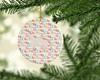 Colorpoint Shorthair #3 Cat Christmas Ceramic Ornament product image at NuMercy 2
