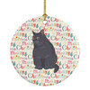 British Shorthair #2 Cat Christmas Ceramic Ornament WDK2409 product image at NuMercy
