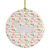 Bambino #2 Cat Christmas Ceramic Ornament product image at NuMercy