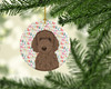 Doodle Chocolate #2 Christmas Ceramic Ornament product image at NuMercy 2