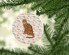 Toyger Cat Christmas Ceramic Ornament WDK2463 product image at NuMercy 2