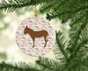 Cotentin Donkey Christmas Ceramic Ornament product image at NuMercy 2