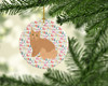 Selkirk Rex Cat Christmas Ceramic Ornament WDK2447 product image at NuMercy 2