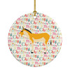 Turkmenian Kulan Donkey Christmas Ceramic Ornament product image at NuMercy
