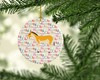 Turkmenian Kulan Donkey Christmas Ceramic Ornament product image at NuMercy 2