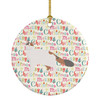 Turkish Van #2 Cat Christmas Ceramic Ornament product image at NuMercy