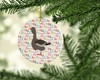 Toulouse Goose Christmas Ceramic Ornament product image at NuMercy 2