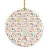 Bali Duck Christmas Ceramic Ornament product image at NuMercy