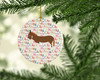 Miniature Mediterranian Donkey Christmas Ceramic Ornament product image at NuMercy 2