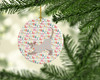 Thai Lilac Cat Christmas Ceramic Ornament WDK2461 product image at NuMercy 2