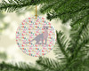 Ukrainian Levkoy Cat Christmas Ceramic Ornament WDK2466 product image at NuMercy 2