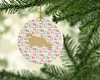 Oregon Rex Cat Christmas Ceramic Ornament WDK2591 product image at NuMercy 2
