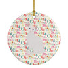 Arabian Mau Cat Christmas Ceramic Ornament WDK2402 product image at NuMercy