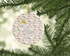 Cockatoo Christmas Ceramic Ornament product image at NuMercy 2