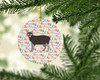 Lykoi #1 Cat Christmas Ceramic Ornament product image at NuMercy 2