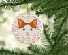 La Perm Cat Christmas Ceramic Ornament WDK2344 product image at NuMercy 2
