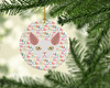 Devon Rex Cat Christmas Ceramic Ornament WDK2327 product image at NuMercy 2