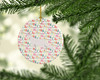 Oriental Longhair Cat Christmas Ceramic Ornament WDK2594 product image at NuMercy 2