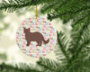 York Chocolate #1 Cat Christmas Ceramic Ornament product image at NuMercy 2