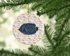 Emperor Angelfish Christmas Ceramic Ornament product image at NuMercy 2