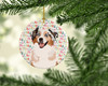 Australian Shepherd Red Merle Tricolor #2 Christmas Ceramic Ornament product image at NuMercy 2