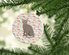 Malayan Cat Christmas Ceramic Ornament WDK2432 product image at NuMercy 2
