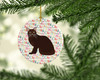 Burmese #2 Cat Christmas Ceramic Ornament product image at NuMercy 2