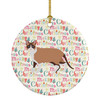 Snowshoe Cat Christmas Ceramic Ornament WDK2642 product image at NuMercy