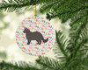 York Chocolate #2 Cat Christmas Ceramic Ornament product image at NuMercy 2