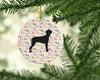 Great Dane Merry Christmas Ceramic Ornament WDK1802 product image at NuMercy 2