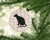 Ojos Azules Cat Christmas Ceramic Ornament WDK2438 product image at NuMercy 2
