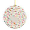 Embden Goose Christmas Ceramic Ornament product image at NuMercy