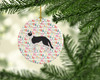 Bicolour Aegean Cat Christmas Ceramic Ornament WDK2472 product image at NuMercy 2