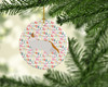Arabian Mau Cat Christmas Ceramic Ornament WDK2483 product image at NuMercy 2