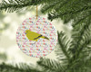 London Canary Christmas Ceramic Ornament product image at NuMercy 2