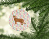 Cheetoh #1 Cat Christmas Ceramic Ornament product image at NuMercy 2