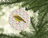 Lizard Canary Christmas Ceramic Ornament product image at NuMercy 2