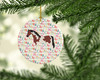 Pinto Horse Christmas Ceramic Ornament product image at NuMercy 2