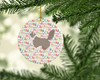 Asian Semi Longhaired Cat Christmas Ceramic Ornament WDK2484 product image at NuMercy 2