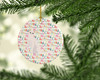 Burmilla #1 Cat Christmas Ceramic Ornament product image at NuMercy 2