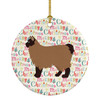 Owyhee Bob #2 Cat Christmas Ceramic Ornament product image at NuMercy